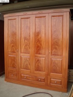 Tủ Áo Gỗ Tự Nhiên - MS21